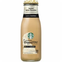 Starbucks Frappuccino Toasted White Chocolate with Cold Brew Iced Coffee Drink Perspective: Main