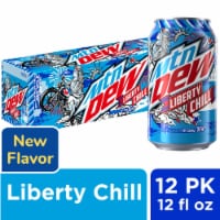 Mountain Dew® Liberty Chill Soda Cans Perspective: Main
