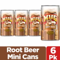 Mug® Root Beer Soda Mini Cans