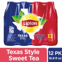 Lipton® Texas® Style Sweet Iced Tea Multipack Bottles Perspective: Main