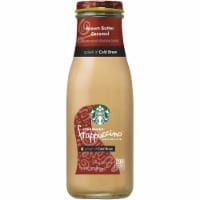 Starbucks® Frappuccino Brown Butter Caramel with Cold Brew Iced Coffee Drink Perspective: Main