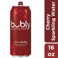 Bubly™ Cherry Flavored Sparkling Water Can
