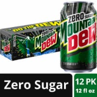 Mountain Dew® Zero Sugar Soda Cans