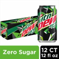 Mountain Dew® Zero Sugar Soda Cans