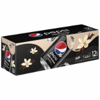 Pepsi Cola Zero Sugar Vanilla Soda Cans Perspective: Main