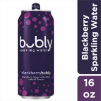 Bubly™ Blackberry Flavored Sparkling Water Can