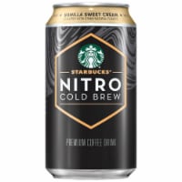 Starbucks Nitro Cold Brew Vanilla Sweet Cream Premium Iced Coffee Drink