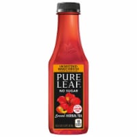 Pure Leaf® Unsweetened Mango Hibiscus Brewed Iced Tea Perspective: Main