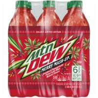Mountain Dew Merry Mash Up Cranberry Pomegranate Flavored Soda Perspective: Main