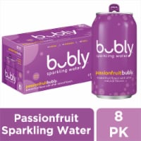 Bubly™ Passionfruit Flavored Sparkling Water Cans