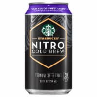Starbucks® Nitro Cold Brew Dark Cocoa Sweet Cream Premium Iced Coffee Drink
