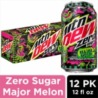 Mountain Dew® Zero Sugar Major Melon Soda Cans