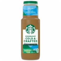 Starbucks® Cold & Crafted Splash of Milk & Vanilla Premium Coffee Drink Perspective: Main