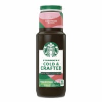 Starbucks® Cold & Crafted Sweetened Black Premium Coffee Drink Perspective: Main