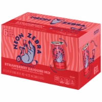 Neon Zebra™ Strawberry Lime Non-Alcholic Daiquiri Mix Drinks Perspective: Main