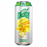 Mountain Dew® Tropical Sunrise Energy Drink Can Perspective: Main