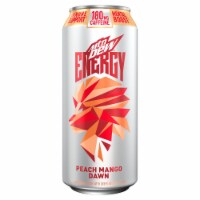 Mountain Dew® Peach Mango Dawn Energy Drink Can Perspective: Main
