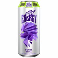 Mountain Dew® Berry Blitz Energy Drink 16 fl oz Can Perspective: Main