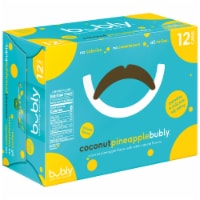 Bubly Coconut Pineapple Sparkling Water Perspective: Main
