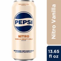 Pepsi® Nitro Draft Vanilla Cola Soda Can