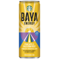 Starbucks® Baya Pineapple Passionfruit Energy Drink Can Perspective: Main