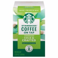 Starbucks® Cold & Crafted Premium Coffee Drink with + Splash of Milk