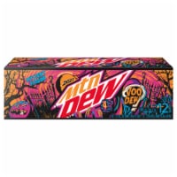 Mountain Dew Voo Dew Soda Cans Perspective: Main