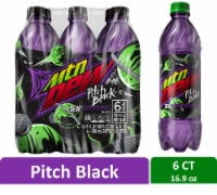 Mountain Dew® Pitch Black Soda Bottles
