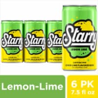 Starry™ Lemon Lime Caffeine Free Soda Mini Cans