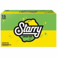 Starry Lemon Lime Flavored Soda Cans Perspective: Main