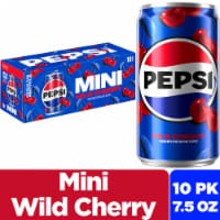 Pepsi Wild Cherry Cola Soda Pop Mini Cans Perspective: Main