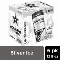 Rockstar® Silver Ice Sugar Free Energy Drink