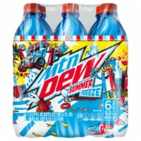 Mountain Dew Summer Freeze Soda Bottles