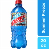 Mountain Dew Summer Freeze Soda Bottle
