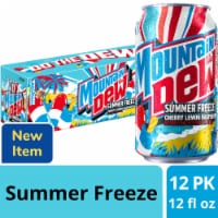Mountain Dew® Summer Freeze Soda Cans Perspective: Main
