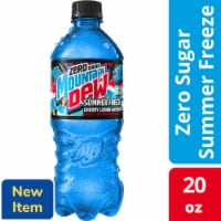 Mountain Dew Zero Sugar Summer Freeze Soda Bottle Perspective: Main