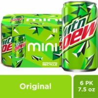 Mountain Dew® Soda Cans Perspective: Main