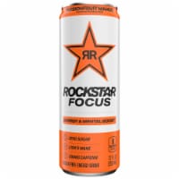 Rockstar Focus™ Zero Sugar Passionfruit Mango Energy Drink Perspective: Main
