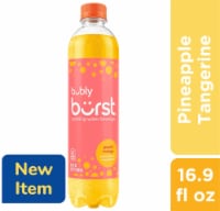 Bubly® Burst Pineapple Tangerine Sparkling Water Bottle Perspective: Main