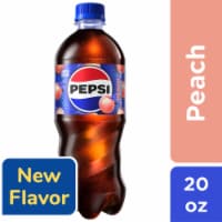 Pepsi® Peach Soda Bottle Perspective: Main