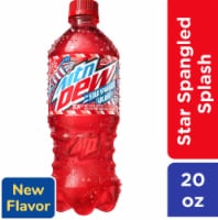 Mountain Dew® Star Spangled Splash Soda Bottle Perspective: Main