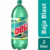 Mountain Dew® Baja Blast Soda Bottle Perspective: Main