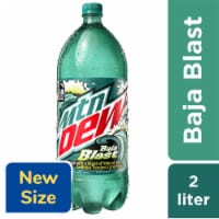 Mountain Dew® Baja Blast Soda Bottle Perspective: Main
