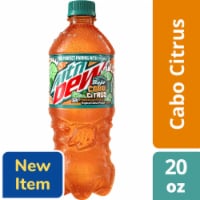 Mountain Dew® Baja Blast Cabo Citrus Soda Bottle Perspective: Main
