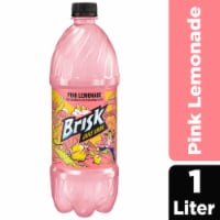 Brisk Pink Lemonade Juice Drink 1 Liter Perspective: Main