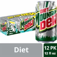 Diet Mountain Dew® Zero Sugar Soda Cans