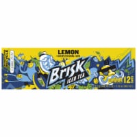 Lipton Brisk Lemon Iced Tea, 24 pk / 12 fl oz - Foods Co.