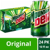 Mountain Dew® Soda Cans
