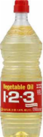 1-2-3 Vegetable Oil