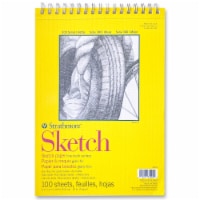 Pentalic Traditional Hardbound Sketchbook - Black, 110 sheets / 8.5 x 11 in  - Kroger